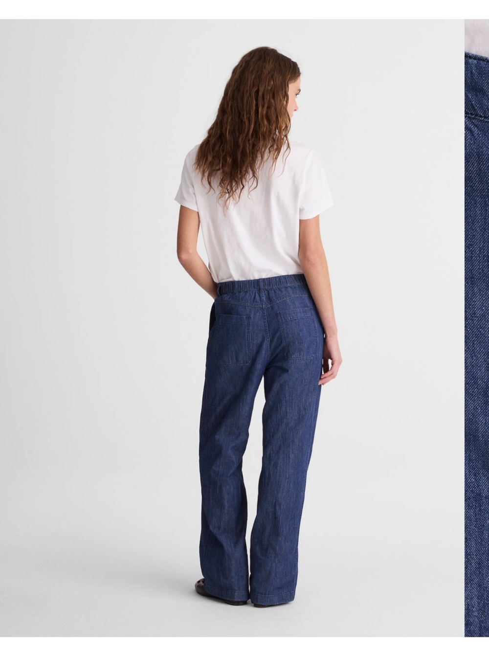 Madewell The Zoe Relaxed Straight Denim Pant - Picture 4 of 11